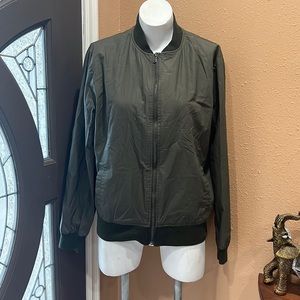 FXN Los Angeles green full zip jacket